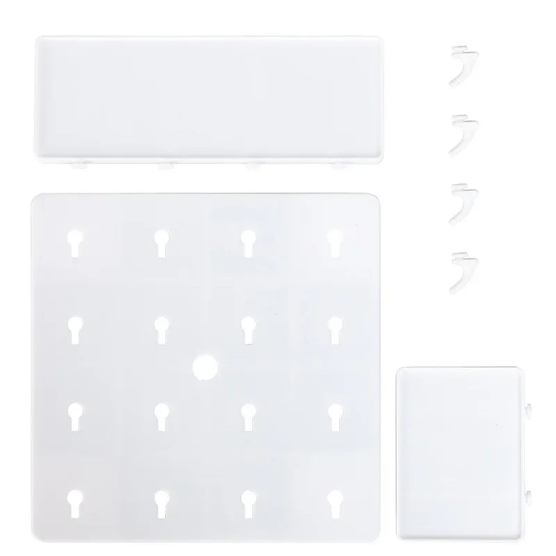 Punch-free Hole Board Wall Shelf Organizer