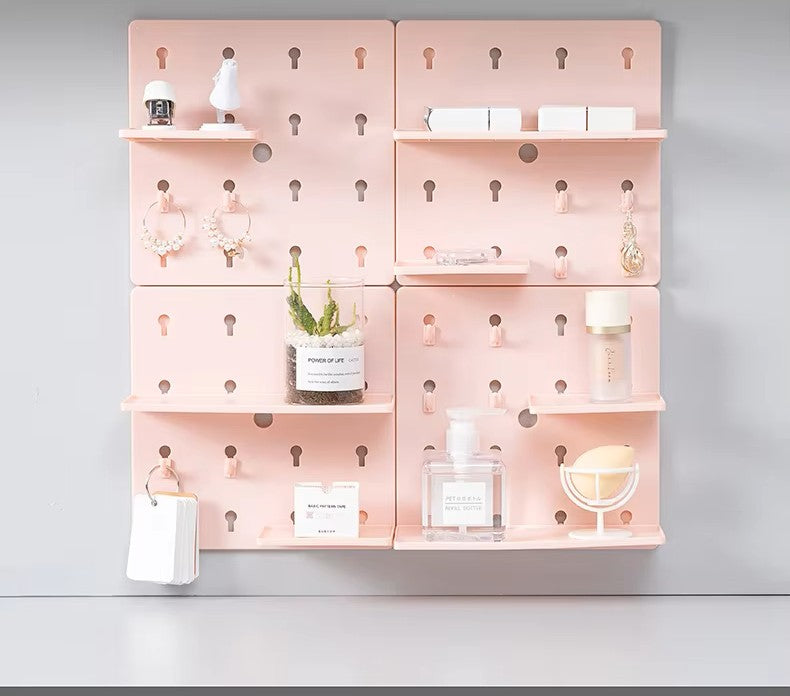 Punch-free Hole Board Wall Shelf Organizer