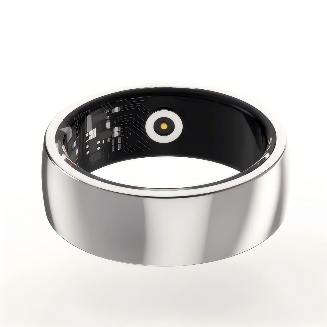 AMERICO AMFit+ | Vertex Core Smart Ring Waterproof Health & Fitness Tracker | Strava & Apple Health Sync | iOS & Android Compatible