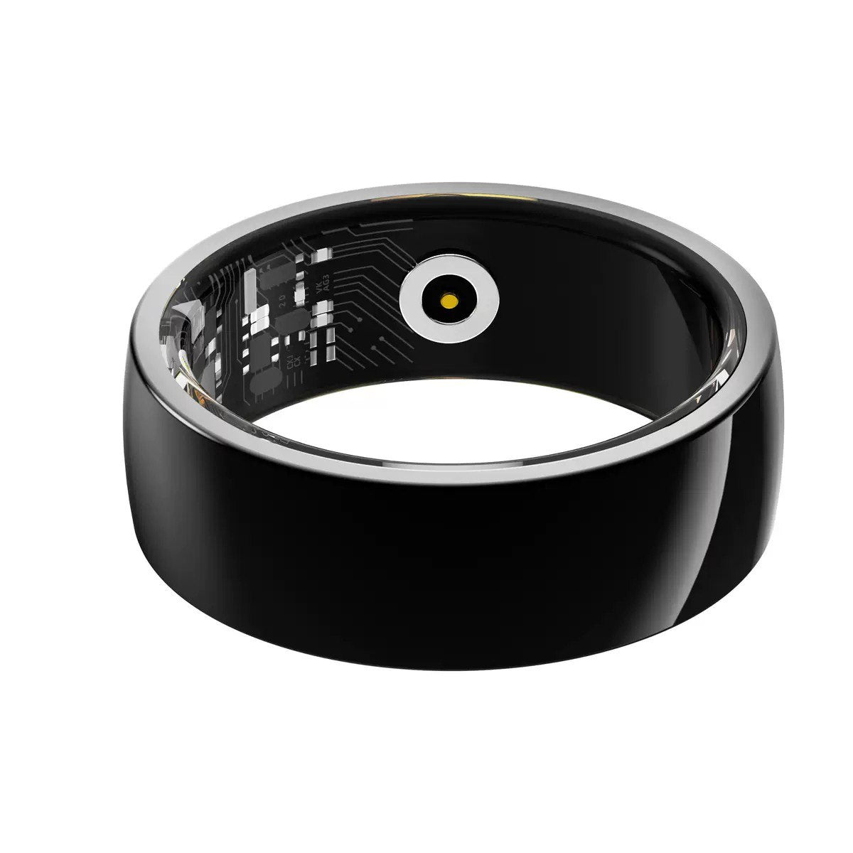 AMERICO AMFit+ | Vertex Core Smart Ring Waterproof Health & Fitness Tracker | Strava & Apple Health Sync | iOS & Android Compatible
