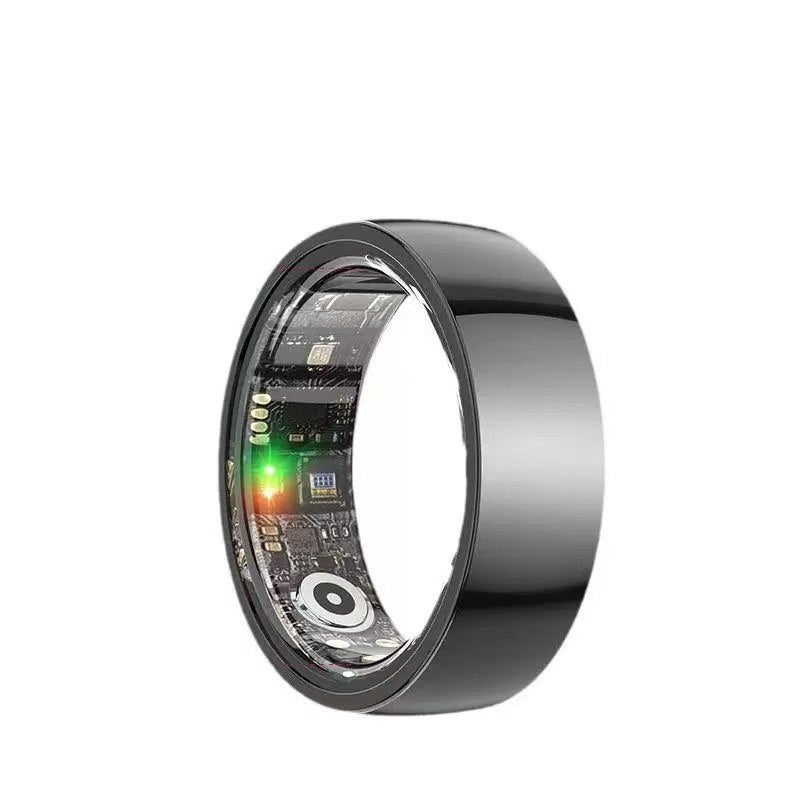 AMERICO AMFit+ | Vertex Core Smart Ring Waterproof Health & Fitness Tracker | Strava & Apple Health Sync | iOS & Android Compatible