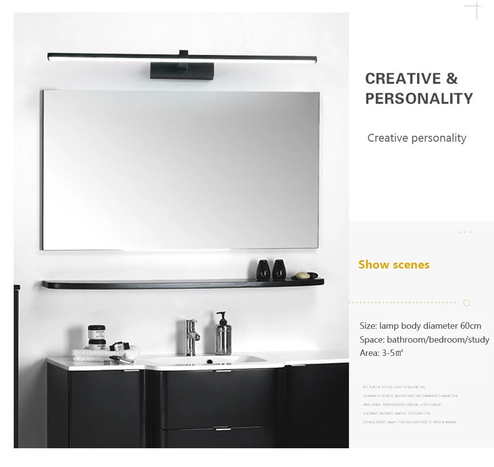 Modern LED Three Colors Wall Light