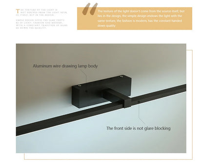 Modern LED Three Colors Wall Light