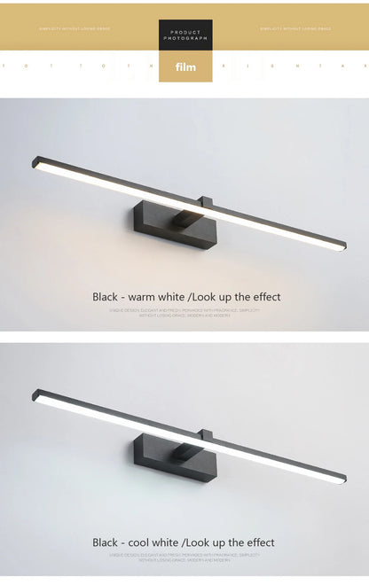 Modern LED Three Colors Wall Light