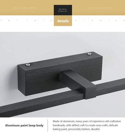 Modern LED Three Colors Wall Light