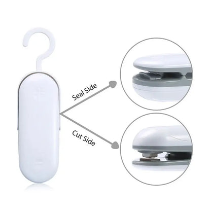 Portable Mini Handy Snack Bag Sealer Clip