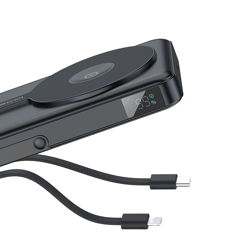 Wireless Portable Charger 10000mAh Magnetic Power Bank