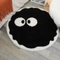 Cute Black Briquettes Carpet
