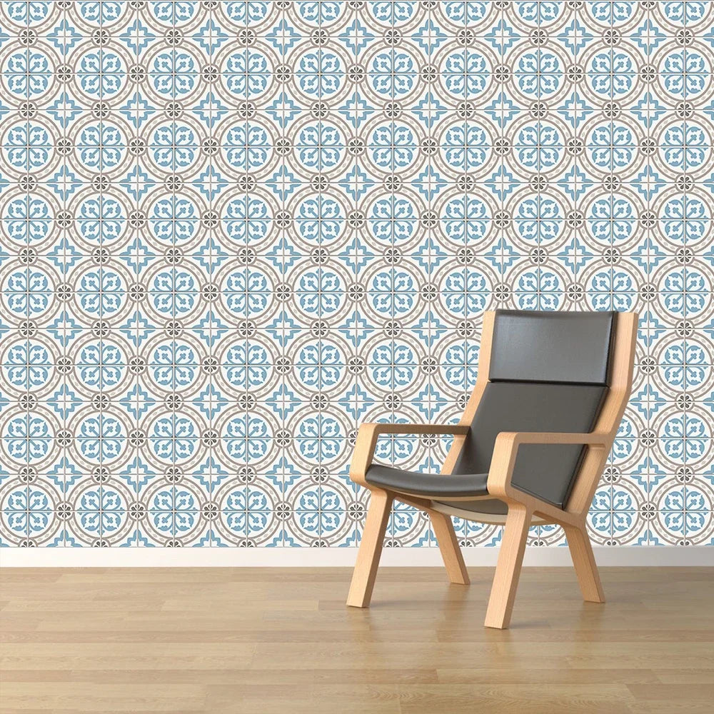 European Style Tile Stickers Waterproof & Oil-Proof Wall Sticker