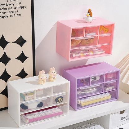 6 Grids Storage Box Stationery Organizer