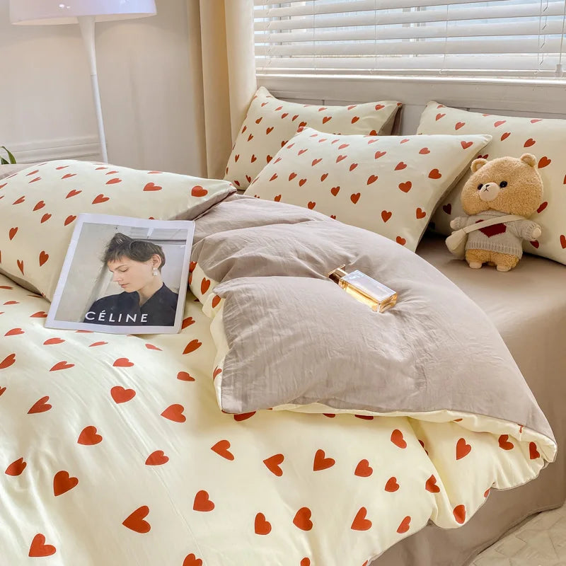 Korean Style Bedding Set