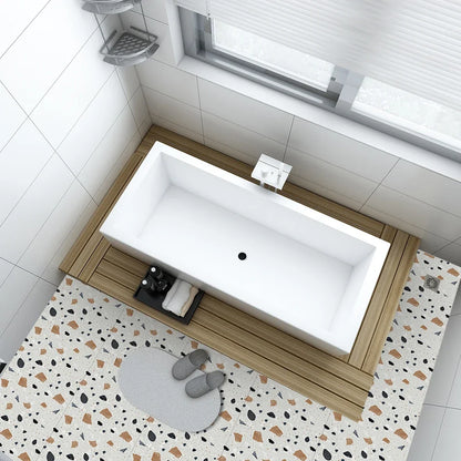 10 pcs Marble Terrazzo Waterproof and Oil-Proof Wallpaper