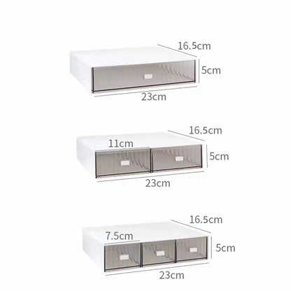 Acrylic Pen Stationery Storage Box Drawer