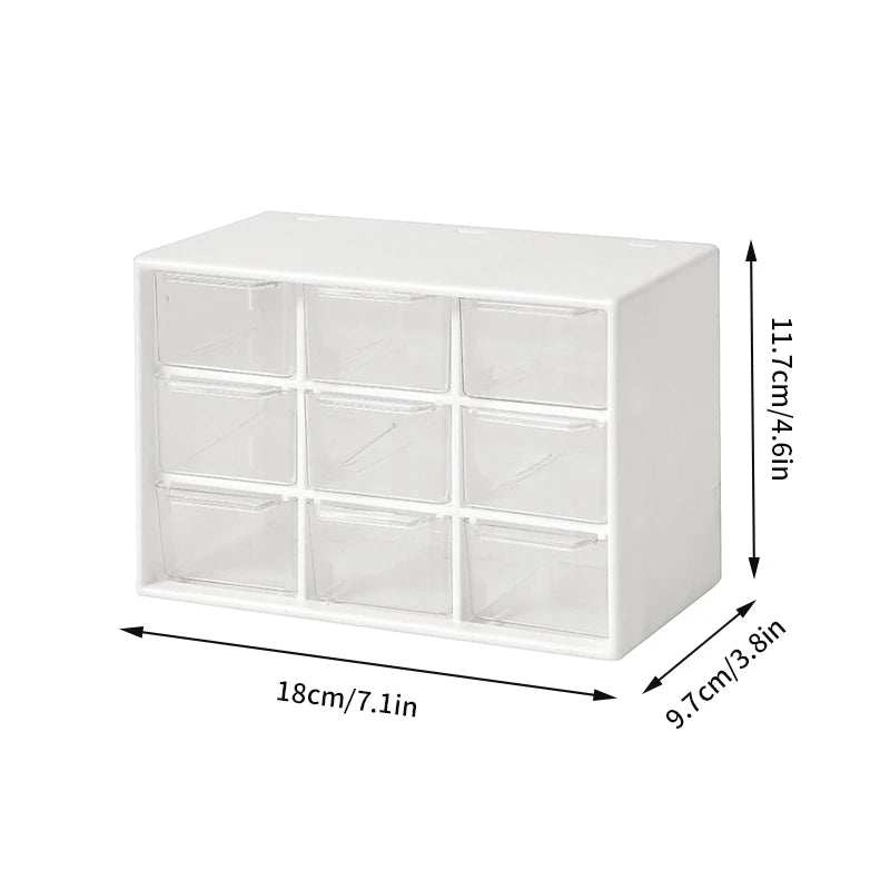 Cosmetic Jewelry Multi Layer Transparent  Storage Box