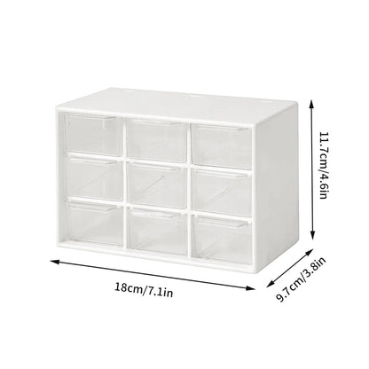 Cosmetic Jewelry Multi Layer Transparent  Storage Box