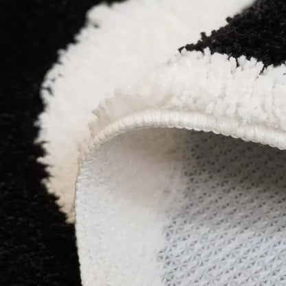 Cute Black Briquettes Carpet