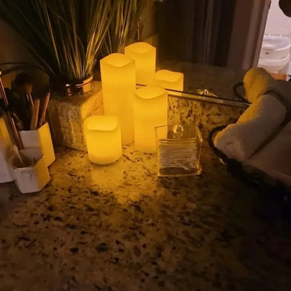 Portable Battery Powered LED Flameless Candle Light