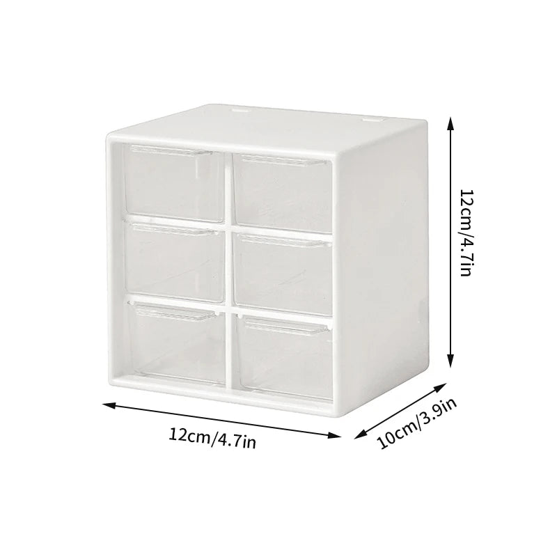 Cosmetic Jewelry Multi Layer Transparent  Storage Box