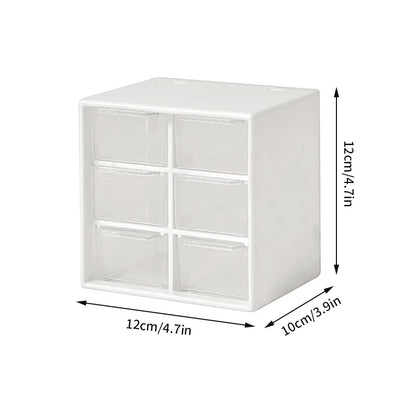 Cosmetic Jewelry Multi Layer Transparent  Storage Box