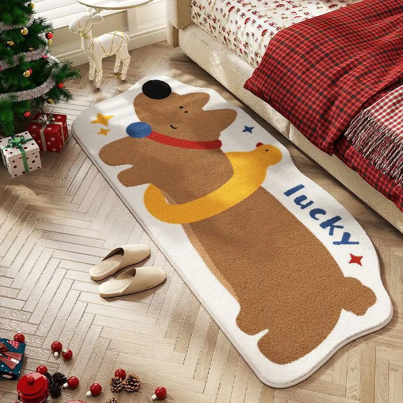 Cartoon Bedroom Rug Kawaii Mat