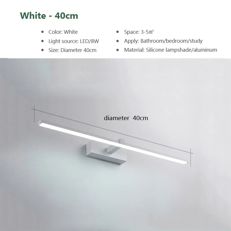 Modern LED Three Colors Wall Light