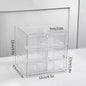 Cosmetic Jewelry Multi Layer Transparent  Storage Box