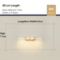 Modern LED Three Colors Wall Light