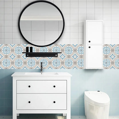 European Style Tile Stickers Waterproof & Oil-Proof Wall Sticker