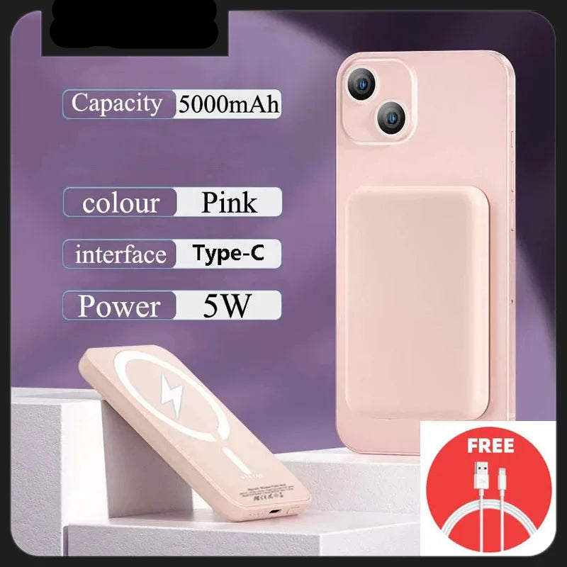 10000mAh Magnetic Wireless Power Bank