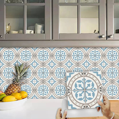 European Style Tile Stickers Waterproof & Oil-Proof Wall Sticker