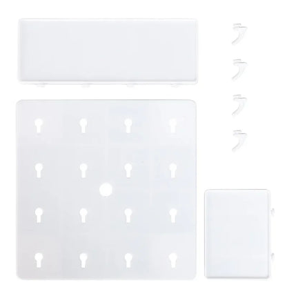 Punch-free Hole Board Wall Shelf Organizer