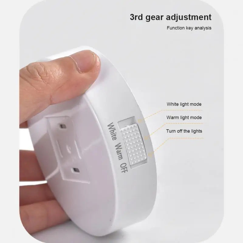 USB Rechargeable PIR Motion Sensor LED Night Light