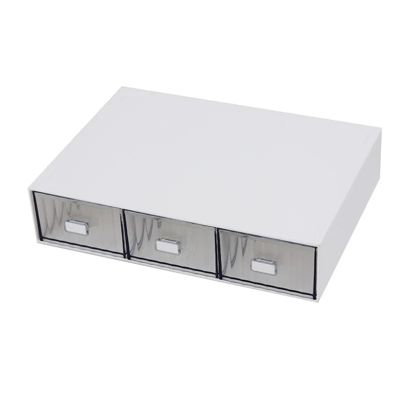 Acrylic Pen Stationery Storage Box Drawer