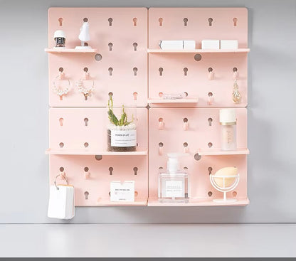 Punch-free Hole Board Wall Shelf Organizer