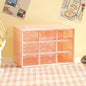 9 Grid Cute Small Drawer Storage Boxes Organizer