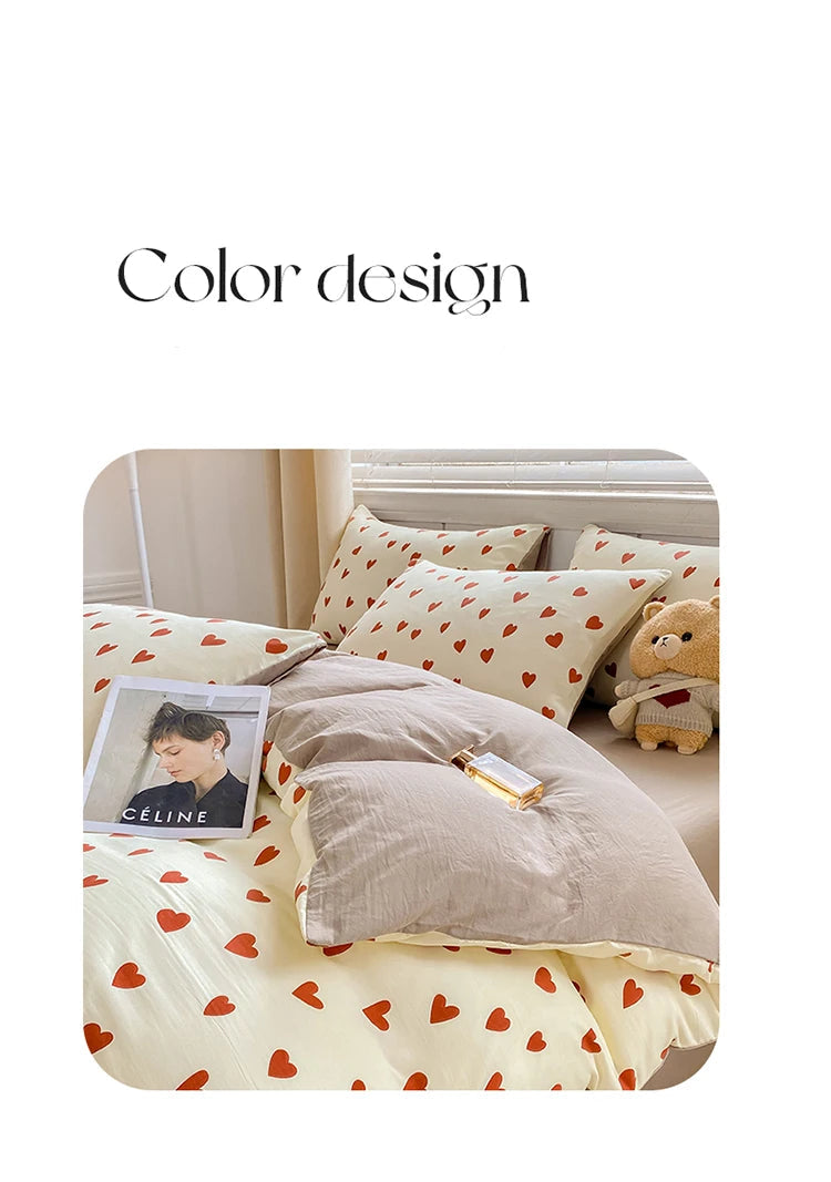 Korean Style Bedding Set