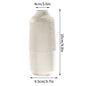 Pure White Ceramic Decorative Dried Flower Vase