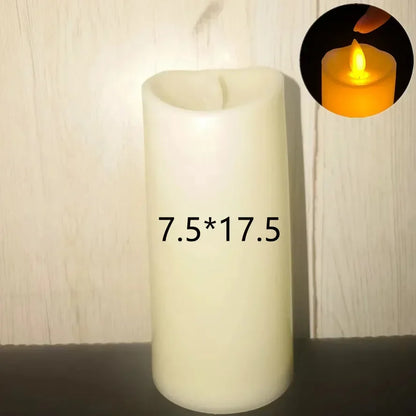 Portable Battery Powered LED Flameless Candle Light