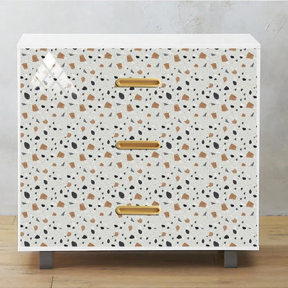 10 pcs Marble Terrazzo Waterproof and Oil-Proof Wallpaper