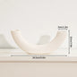 Modern White Minimalist Ceramic Vase