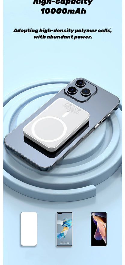 10000mAh Magnetic Wireless Power Bank