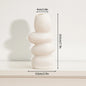 Modern White Minimalist Ceramic Vase