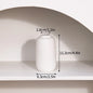 Modern White Minimalist Ceramic Vase