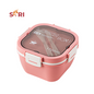 SARI | Double Layer Bento Lunch Box | Leak-Proof Food Container | 1700mL