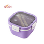 SARI | Double Layer Bento Lunch Box | Leak-Proof Food Container | 1700mL