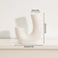 Modern White Minimalist Ceramic Vase