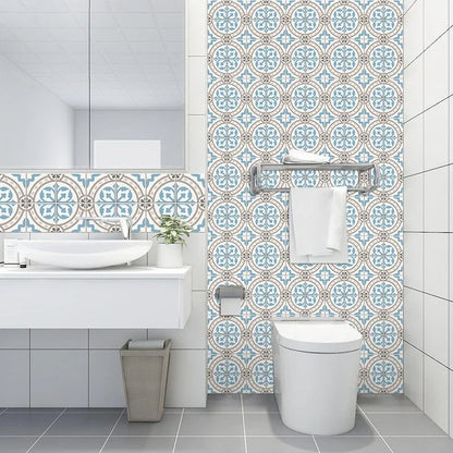 European Style Tile Stickers Waterproof & Oil-Proof Wall Sticker