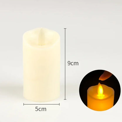 Portable Battery Powered LED Flameless Candle Light