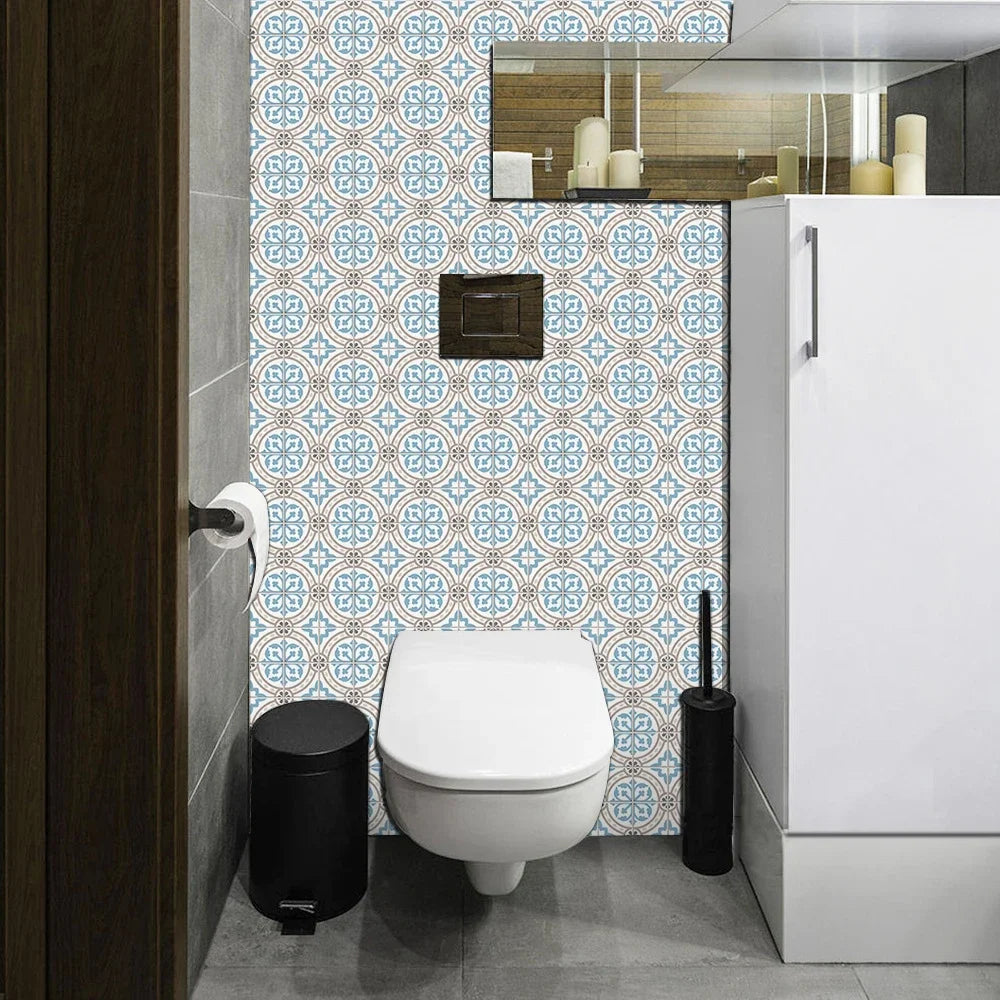 European Style Tile Stickers Waterproof & Oil-Proof Wall Sticker