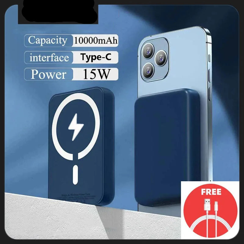 10000mAh Magnetic Wireless Power Bank